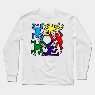 keith to haring vss3 Long Sleeve T-Shirt